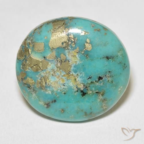 23.46ct Natural Azul esverdeado Turquesa, oval, Opaco