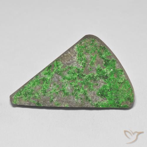 54.05ct Natural Verde limão Uvarovita Garnet Drusy, Chique, Opaco