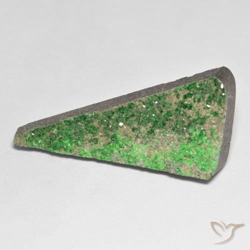 Uvarovita Garnet Drusy Verde Natural 51.09ct, Chique, Opaco