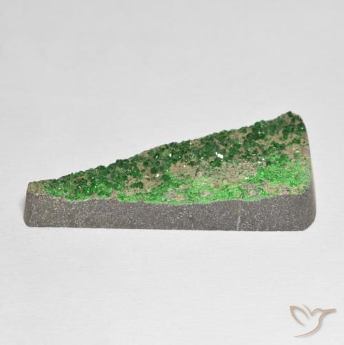 Uvarovita Garnet Drusy Verde Natural 51.09ct, Chique, Opaco