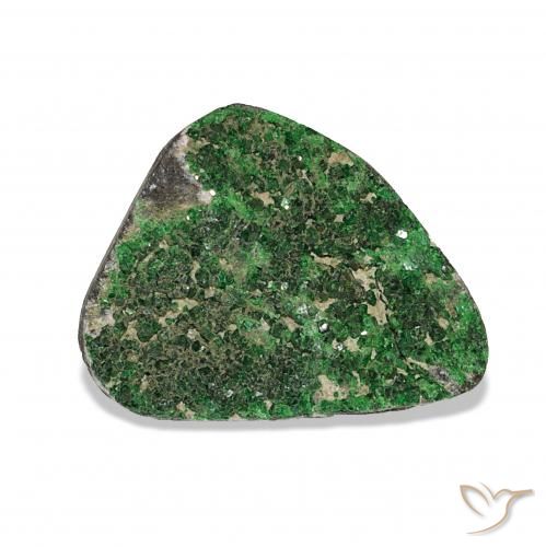Uvarovita Garnet Drusy Verde Natural 8.91ct, Chique, Opaco