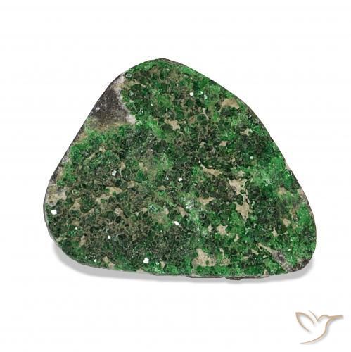 Uvarovita Garnet Drusy Verde Natural 8.91ct, Chique, Opaco