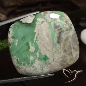 Variscito Multicolorido Natural 51.51ct, Almofada, Opaco