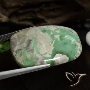 Variscito Multicolorido Natural 51.51ct, Almofada, Opaco