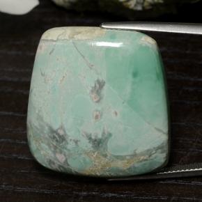 Variscita verde natural 47,54ct, forma extravagante, opaco