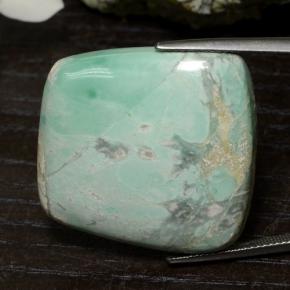 Variscita verde natural 47,54ct, forma extravagante, opaco