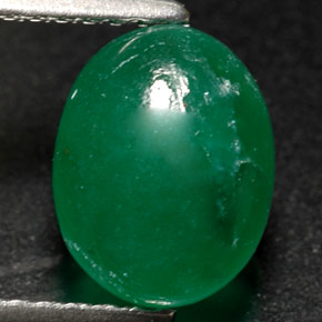 Verdita verde natural 1,91ct, transparente, transparente/translúcido