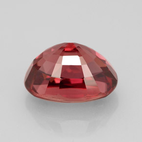 Zircão rosa natural 5,43ct, corte oval, VS