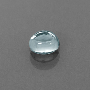 Zircão azul natural 0,85ct, transparente, transparente/translúcido