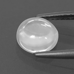 Zircão branco natural 1,48ct, transparente, transparente/translúcido