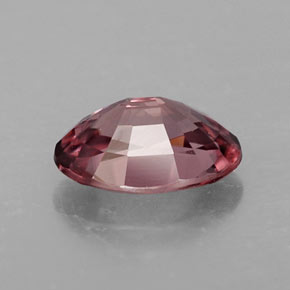 Zircão rosa natural 2,82ct, corte oval, IF