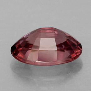 Zircão rosa natural 3,17ct, corte oval, VVS-VS
