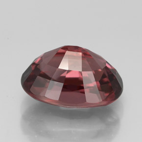 Zircão rosa natural 4,93ct, corte oval, IF