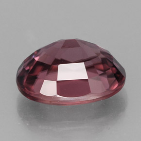 Zircão rosa natural 3,24ct, corte oval, VVS