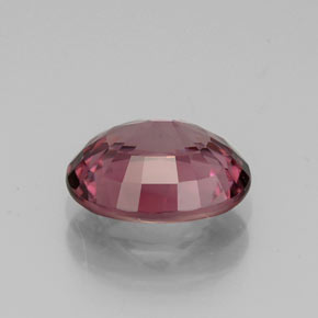 Zircão rosa natural 2,86ct, corte oval, IF