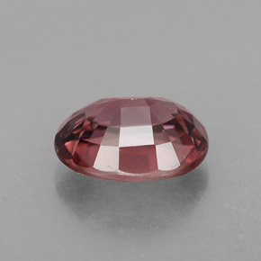 Zircão rosa natural 3,14ct, corte oval, VVS