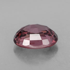 Zircão rosa natural 3,02ct, corte oval, VVS