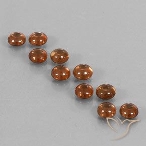 6.70ctw Natural Laranja Profundo Zircão, Redondo, Transparente
