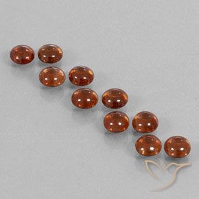 6.64ctw Natural fogo laranja Zircão, Redondo, Transparente