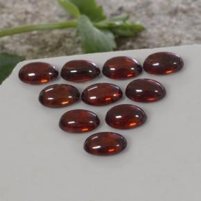 Pedras preciosas de zircão laranja natural de 8,14 ct, corte oval, transparente