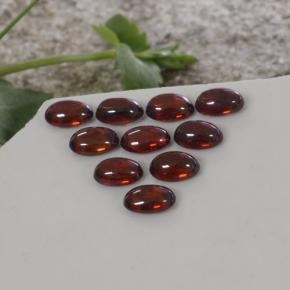 Pedras preciosas de zircão laranja natural de 8,14 ct, corte oval, transparente