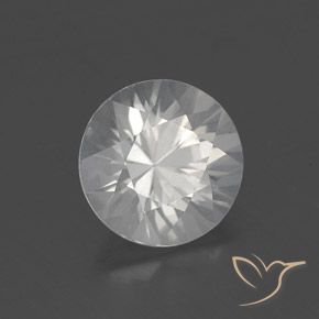 Zircão Branco Natural 1.90ct, Redondo, VS