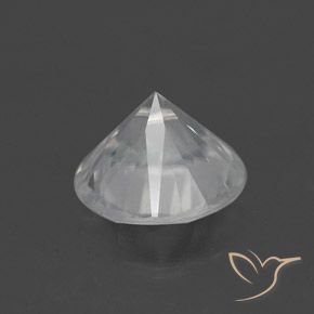 Zircão Branco Natural 1.90ct, Redondo, VS