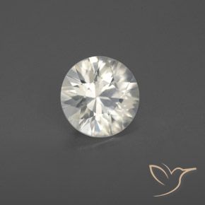 Zircão branco quente Natural 1.67ct, Redondo, VS