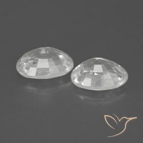 Pedras preciosas de Zircão Branco natural de 2.54 ct, oval, VVS