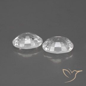 Pedras preciosas de Zircão Branco natural de 2.59 ct, oval, VS-SI
