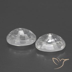Pedras preciosas de Zircão Branco natural de 3.03 ct, oval, VVS-VS