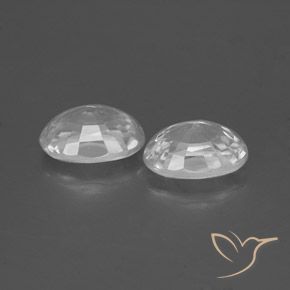 Pedras preciosas de Zircão Branco natural de 2.69 ct, oval, VS