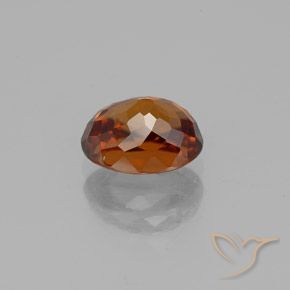 Zircão Laranja escuro Natural 2.03ct, oval, VVS-VS