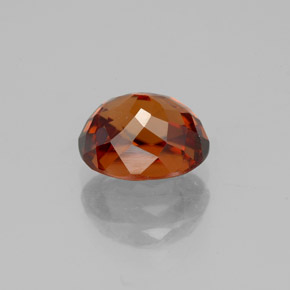 Zircão Laranja Natural 2.77ct, oval, VS