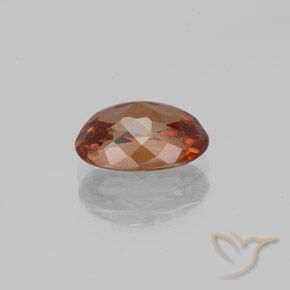 Zircão Laranja Profundo Natural 1.86ct, oval, VVS