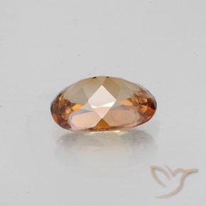 Zircão Laranja Médio Natural 1.83ct, oval, VVS