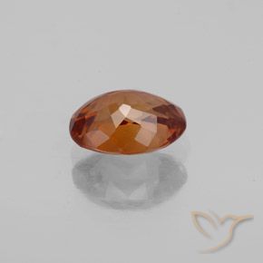 Zircão Laranja Profundo Natural 1.98ct, oval, VVS