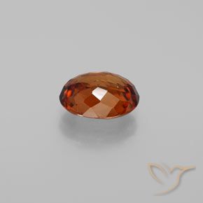 Zircão Laranja Profundo Natural 2.22ct, oval, VVS