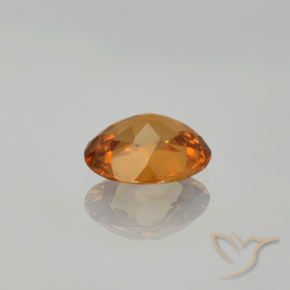 Zircão Castanho médio Natural 1.35ct, oval, VVS