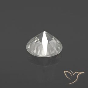Zircão Branco Natural 1.73ct, Redondo, VS