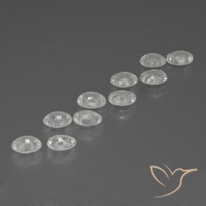 Pedras preciosas de Zircão Branco natural de 11.60 ct, oval, VS