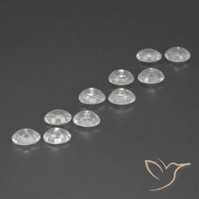 Pedras preciosas de Zircão Branco natural de 13.42 ct, oval, VS