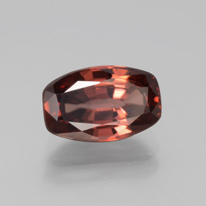 Zircão laranja natural 2,97ct, forma extravagante, VVS-VS