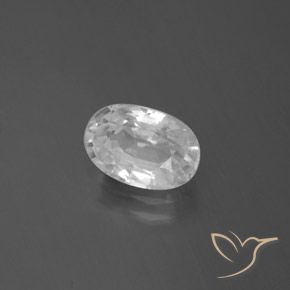 Zircão Branco Natural 2.75ct, oval, VVS