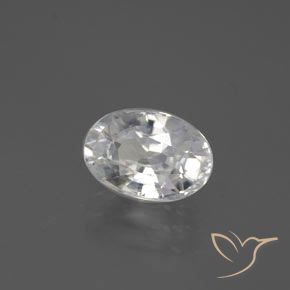 Zircão Branco Natural 2.69ct, oval, VVS