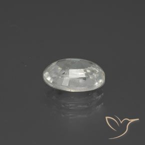 Zircão branco quente Natural 2.53ct, oval, VVS