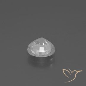 Zircão Branco Natural 1.65ct, Redondo, VS