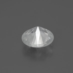 Zircão branco natural 2,21ct, corte redondo, VS