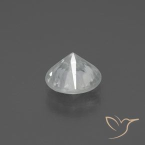 Zircão Branco Natural 1.78ct, Redondo, VS