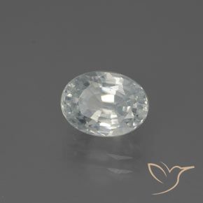 Zircão branco quente Natural 2.85ct, oval, VVS